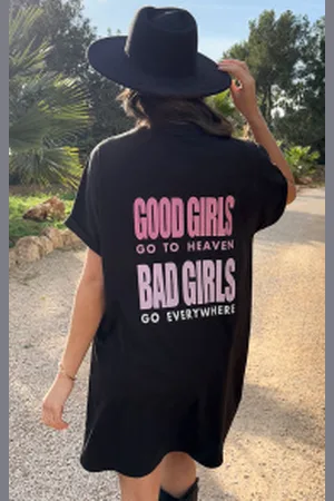 Jurkjes Good Girls T-Shirt Dress Loosefit Maisie