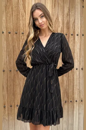 Jurkjes Elegant Dress Ellie Gold