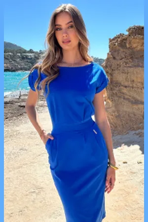 Jurkjes Noa Dress Kobalt