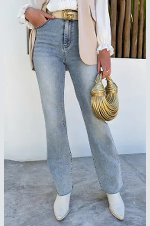 Jurkjes Wide Leg Jeans Dez Blue
