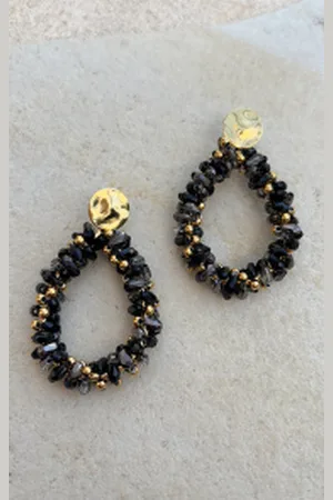 Jurkjes Luxury Beads Oorbellen Yara Goud