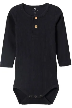 NAME IT BABY romper NBMKAB Jongens Katoen Ronde hals Effen