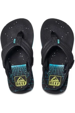 Reef Little Ahi teenslippers met hielbandje Jongens Textiel
