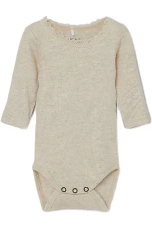 NAME IT BABY romper NBFKAB Meisjes Katoen Ronde hals Gemêleerd