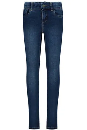 NAME IT Skinny jeans NKFPOLLY Blauw Meisjes Stretchdenim