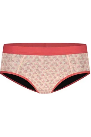 Moodies Undies Hipster menstruatieslip Medium roze Meisjes Bamboe All over print