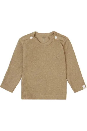 Noppies Baby baby longsleeve Natal met katoen Effen