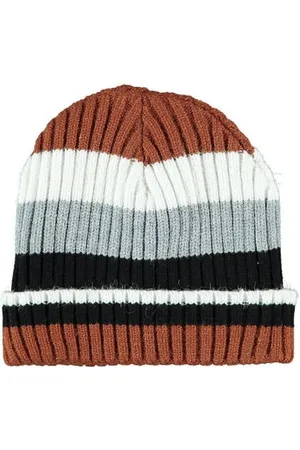 sarlini Gestreepte muts Multi Jongens Viscose Streep