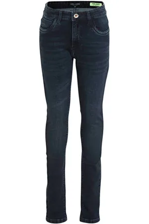 Cars Slim fit jog denim Burgo Jeans Blauw Jongens Katoen Effen