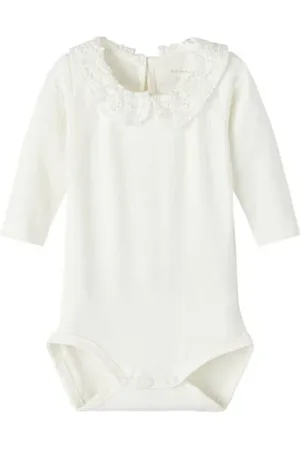 NAME IT BABY romper NBFTYLLA Meisjes Katoen Klassieke kraag Effen