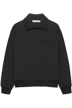 Calvin Klein Sweater Jongens Stretchkatoen Opstaande kraag Effen