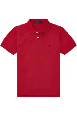 Ralph Lauren Polo Jongens Katoen Polokraag Effen