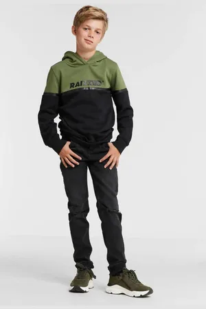 Anytime Slim fit jeans Jongens Denim Effen