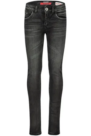 Vingino Skinny jeans BERNICE Grijs Meisjes Katoen Effen