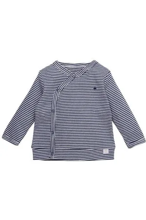 Bess Baby gestreepte longsleeve Jongens/Meisjes Stretchkatoen Ronde hals