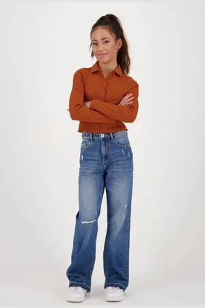 Vingino Longsleeve Jesmine Meisjes Polyester Klassieke kraag Effen