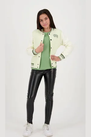 Raizzed Longsleeve Xana Meisjes Katoen Ronde hals Effen