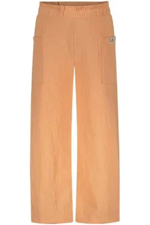 The New Chapter Baby high waist straight fit broek Jeanne Meisjes Katoen