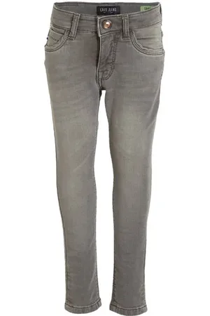 Cars Slim fit jog denim Burgo Grijs Effen