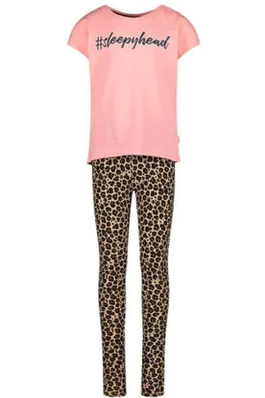 Vingino Pyjama WIlAH met all over print Meisjes Stretchkatoen Ronde hals