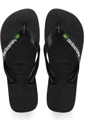 Havaianas Brasil Logo teenslippers Jongens Leer