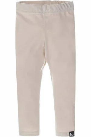 Babystyling Baby legging Meisjes Stretchkatoen Effen