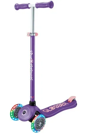 Globber Step Primo Plus Lights Purple Paars | Step van
