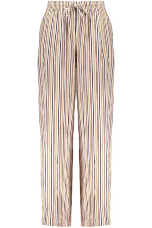 Frankie & Liberty Gestreepte straight fit broek Multi Meisjes Rayon