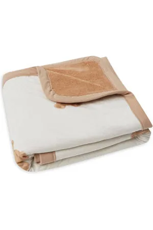 Jollein Gevoerde baby wiegdeken Jersey 75x100cm Teddy Bear Babydeken Ecru