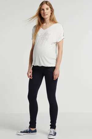 Noppies Maternity low waist super skinny zwangerschapsjeans Romy Dames Stretchdenim