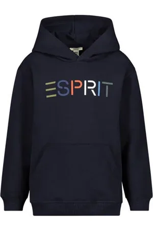 ESPRIT Hoodie + longsleeve met logo Sweater Logo