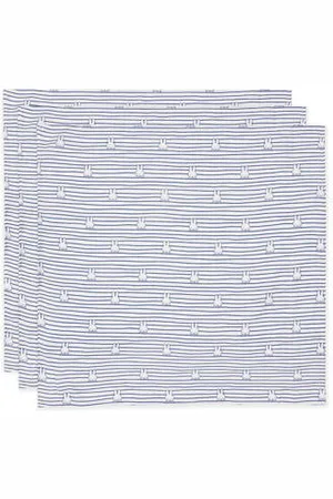 Jollein Hydrofiele Doek Small 70x70cm beige (3 pack) Hydrofiele luiers Blauw