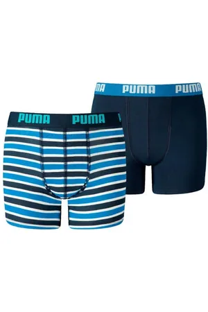 PUMA Boxershorts set van 2 Jongens Stretchkatoen Effen