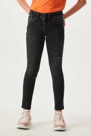 LTB Super skinny jeans Julita Zwart Meisjes Stretchdenim Effen