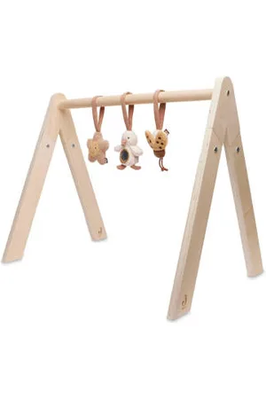 Jollein Spring Garden babygym speeltjes 3 stuks, EXCLUSIEF babygym Wagenspanner Beige