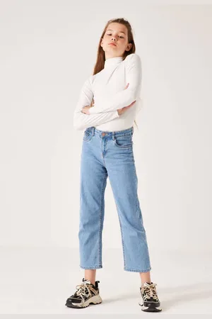 Garcia Straight leg jeans Meisjes Denim Effen