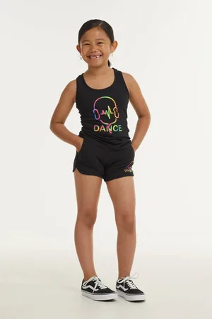 Papillon Sporttop Meisjes Katoen Ronde hals Printopdruk