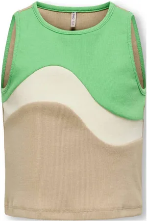 ONLY KIDS GIRL top KOGGRY Meisjes Stretchkatoen Ronde hals