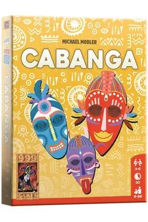 999 Games Cabanga Kaartspel | Kaartspel van