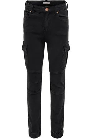 ONLY KIDS GIRL slim fit cargobroek KOGMISSOURI Jeans Meisjes Stretchdenim
