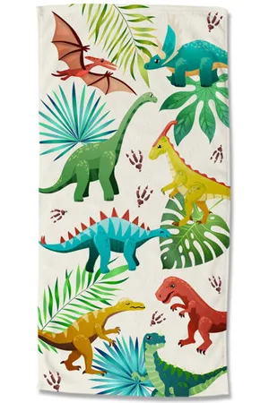 Good Morning Kinderstrandlaken (150x75 cm) Dierenprint