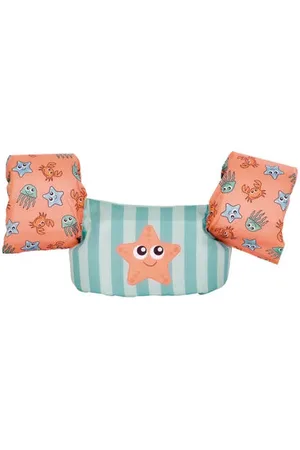 Swim Essentials Puddle Jumper Zwemvest Groen Dierenprint