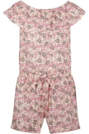 Koko Gebloemde playsuit Meisjes Viscose Boothals Bloemen