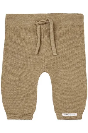 Noppies Baby baby regular fit broek Grover van katoen Effen