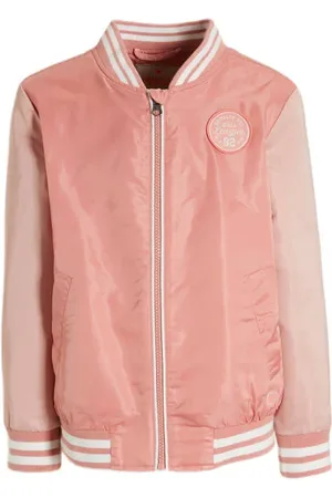 Orange stars Baseball jacket Pamela Jas Meisjes Polyester Ronde hals