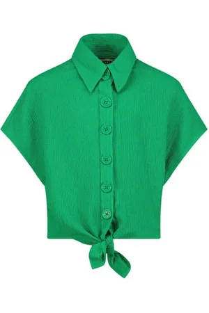 Raizzed Blouse Telsa Meisjes Polyester Klassieke kraag Effen