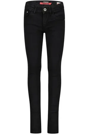 Vingino Skinny jeans BERNICE Zwart Meisjes Stretchdenim Effen