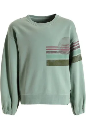 Me & My Monkey Sweater Pien met printopdruk Trui Meisjes Katoen Ronde hals