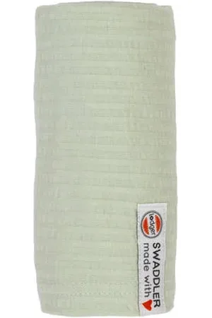 Lodger Hydrofiele doek 70x70 cm Seersucker Silk Hydrofiele luiers Groen