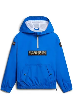 Napapijri Zomerjas met logo Jongens Polyamide Capuchon Logo